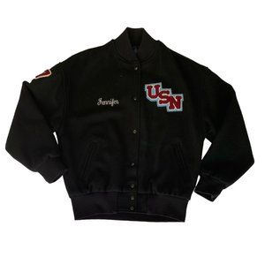 Vintage Varsity Jacket 1997 Wool Holloway Original Unisex Medium Nashville